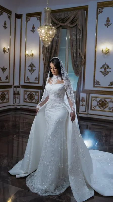 Gelinlik Roya lace gown